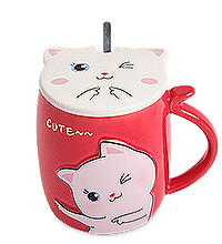 MUG-351/2 Кружка «Котик танцует. Будь как котик!»