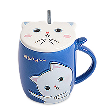 MUG-351/3 Кружка «Котик танцует. Будь как котик!»