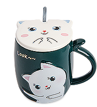 MUG-351/4 Кружка «Котик танцует. Будь как котик!»