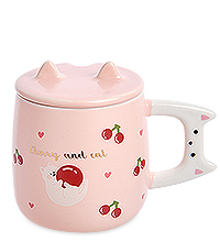 MUG-388/1 Кружка «Кошка Вишенка»