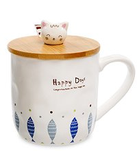 MUG-122/4 Кружка «Котик - день удался»