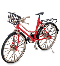 VL-06/3 Фигурка-модель 1:10 Велосипед женский «Torrent Ussury» красный