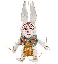 RK-453 Кукла подвесная «Карнавальный зайчонок»