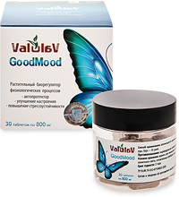 MED-59/14 «ValulaV» GoodMood комплекс для повышения стрессоустойчивости, №30*800 мг