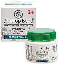 GL-09/02 Доктор Вера Растирка для детей при простуде 2+ 45г